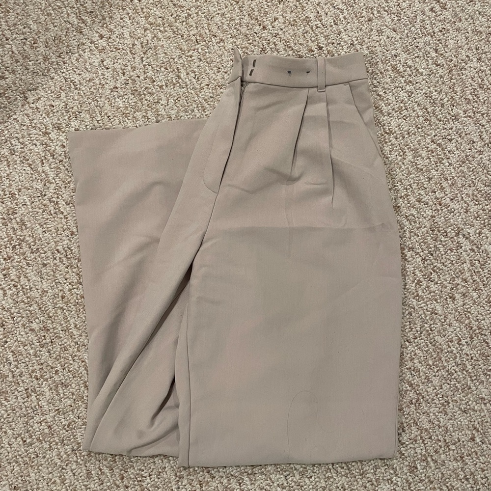 Abercrombie & Fitch Beige Trousers